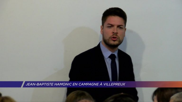 Yvelines | Jean-Baptiste Hamonic en campagne à Villepreux