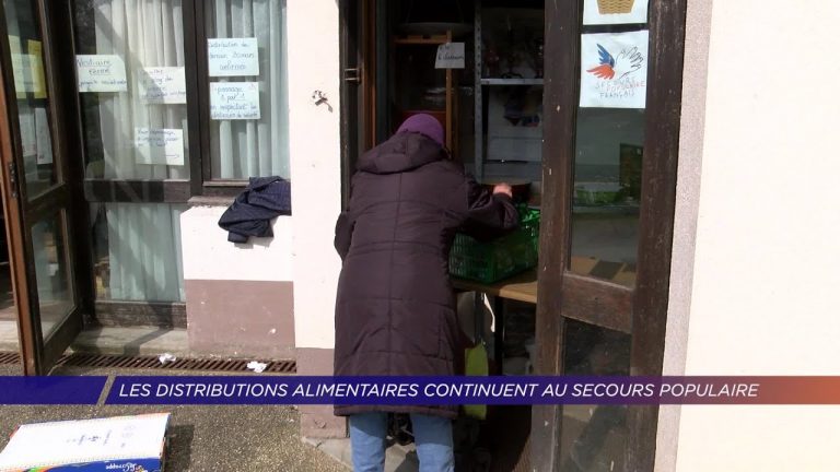 Yvelines | Les distributions alimentaires continuent au Secours Populaire