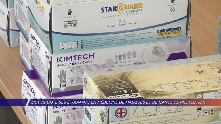 Yvelines | L&rsquo;UVSQ dote ses étudiants en médecine de masques et de gants de protection