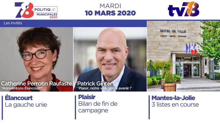 7/8 Politique. Emission du mardi 10 mars 2020