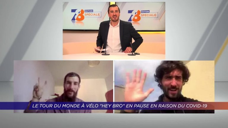 Yvelines | Le tour du monde à vélo « Hey Bro » en pause à cause du Covid-19