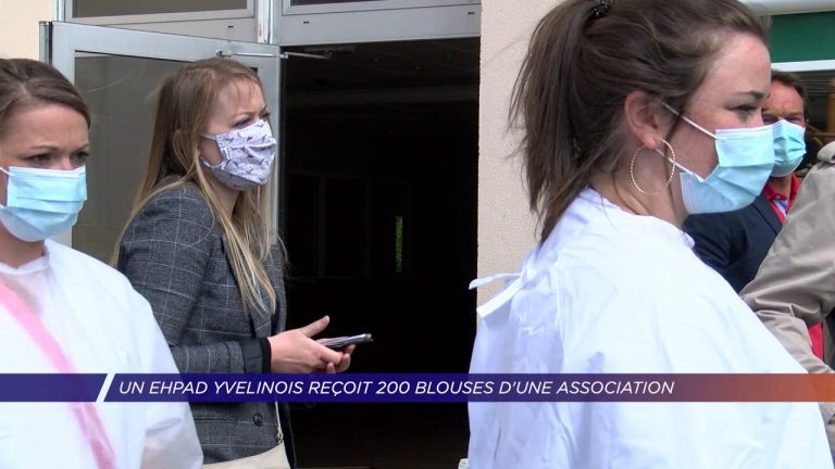 Yvelines | Un EHPAD yvelinois reçoit 200 blouses d’une association