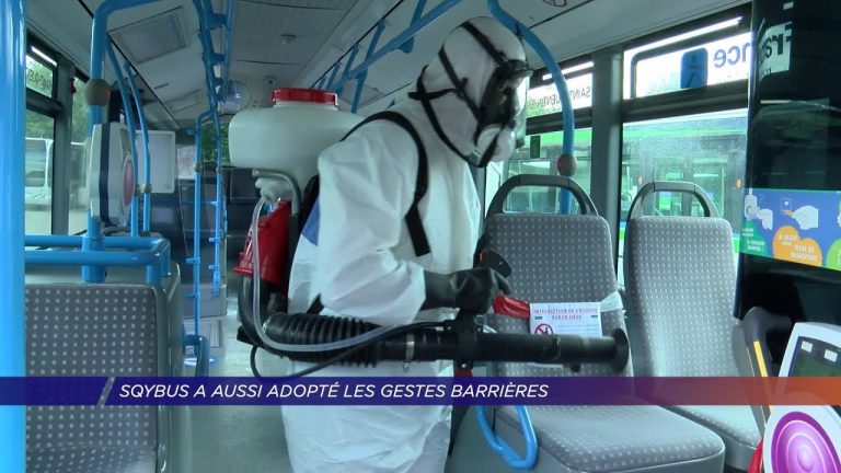 Yvelines | SQYBus a aussi adopté les gestes barrières