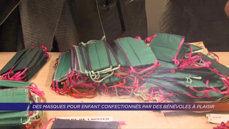 Yvelines | Des masques pour enfants confectionnés par des bénévoles à Plaisir