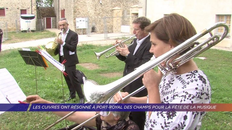 Les cuivres ont résonné à Port-Royal des Champs pour la fête de la musique
