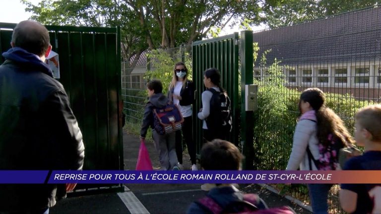 Reprise pour tous à l’école Romain Rolland de Saint-Cyr-l’École