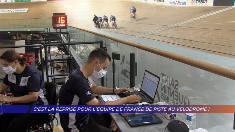 C’est la reprise pour l’équipe de France de piste au Vélodrome de SQY !