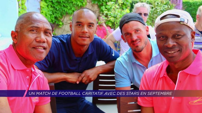 Un match de football caritatif avec des stars en septembre