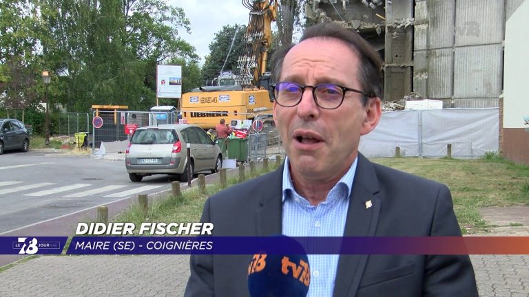 La destruction du silo de Coignières a débuté