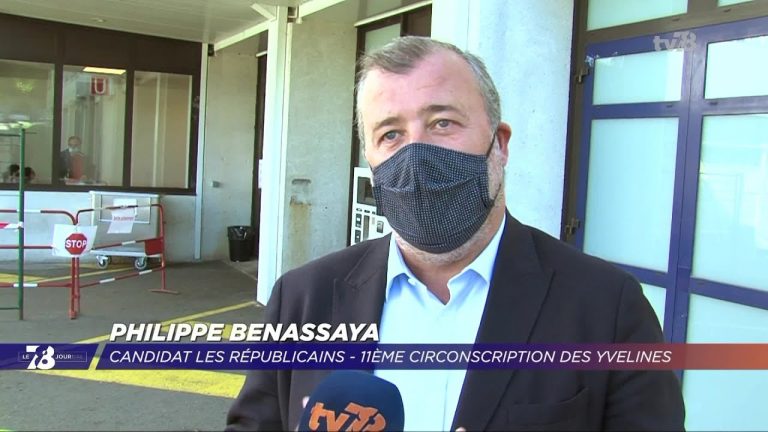 Yvelines | 7/8 Le Journal (extrait) – Déplacement de Philippe Benassaya à l’hôpital privé de Trappes