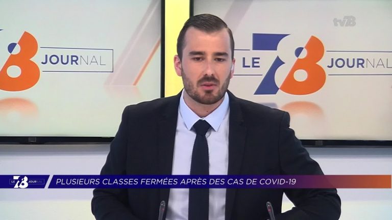Yvelines | 7/8 Le Journal (extrait) – Plusieurs classes fermées en raison de cas de COVID19