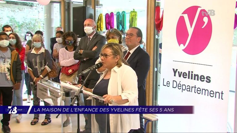 Yvelines | 7/8 Le Journal (extrait) – La Maison de l’Enfance des Yvelines fête ses 5 ans