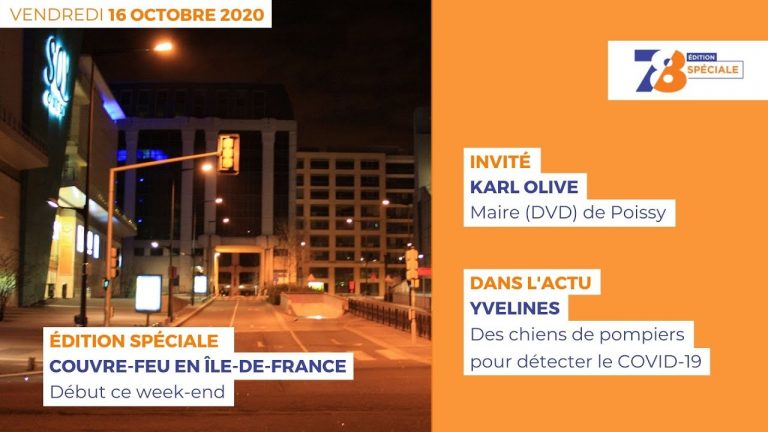 7/8 Edition Spéciale. Vendredi 16 octobre 2020