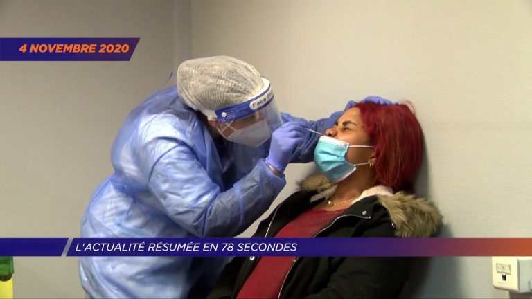 Yvelines | L’actu de la semaine en 78 secondes (2 au 6 novembre 2020)