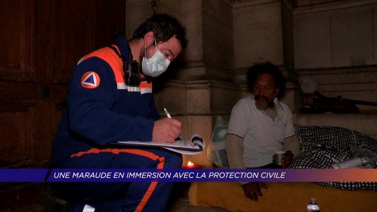 Yvelines | Une maraude en immersion avec la Protection Civile yvelinoise