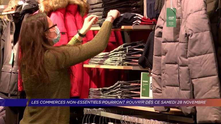 Yvelines | Les commerces non-essentiels pourront rouvrir dès ce samedi 28 novembre