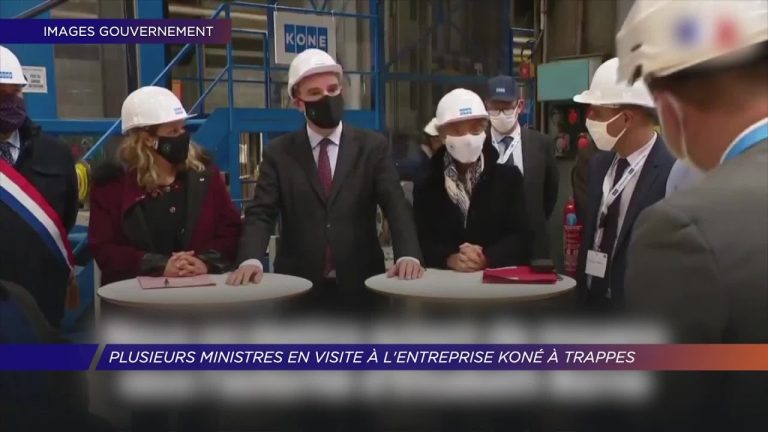 Yvelines | Plusieurs ministres en visite à l’entreprise Koné à Trappes