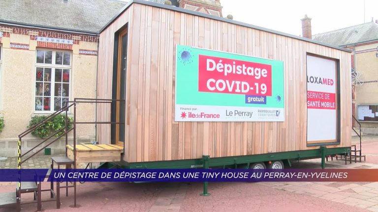 Yvelines | Un centre de dépistage dans une tiny house au Perray-en-Yvelines