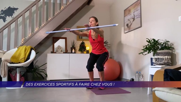 Yvelines | Des exercices sportifs à faire chez vous !