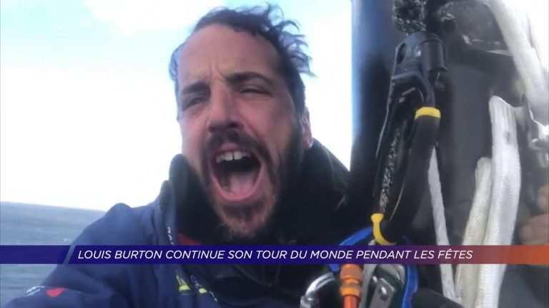 Yvelines | Louis Burton continue son tour du Monde pendant les fêtes