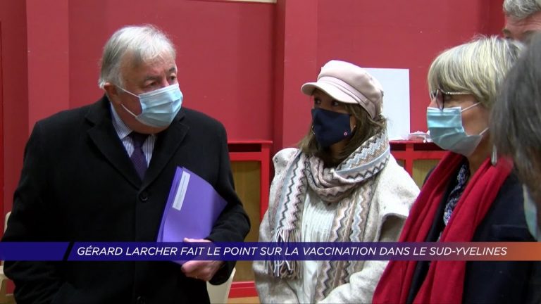 Yvelines | Gérard Larcher fait le point sur la vaccination dans le Sud-Yvelines