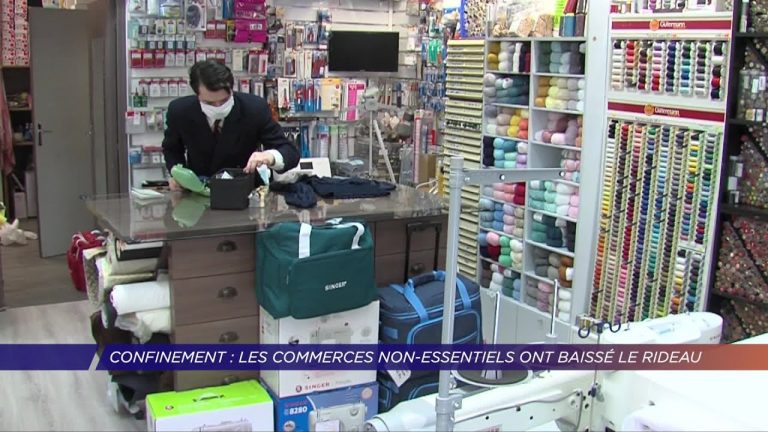 Yvelines | Les commerces non-essentiels ont baissé le rideau