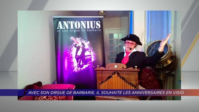 Yvelines | Avec son orgue de barbarie, il souhaite les anniversaires en visio