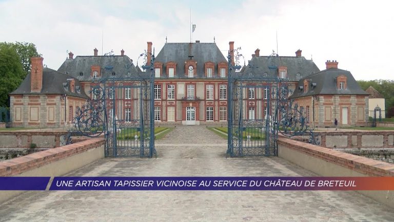 Yvelines | Une artisan tapissier vicinoise au service du château de Breteuil