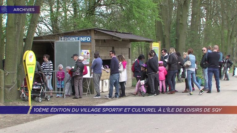 Yvelines | 10ème édition du village sportif et culturel à l’ile de loisirs de SQY