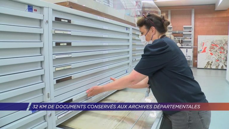 Yvelines | 32 km de documents conservés aux archives départementales
