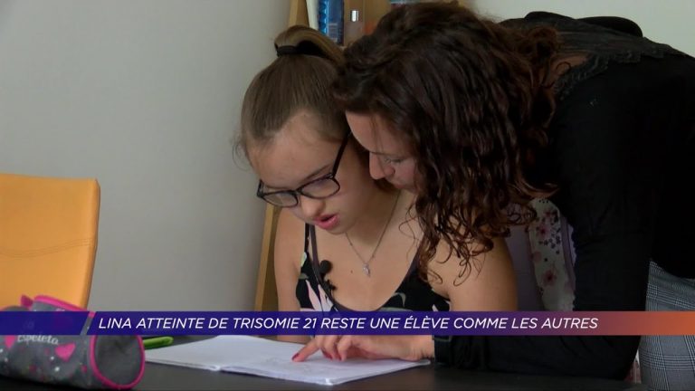 Yvelines | Lina atteinte de trisomie 21 reste une élève comme les autres