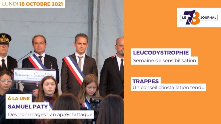7/8 Le Journal. Lundi 18 octobre 2021