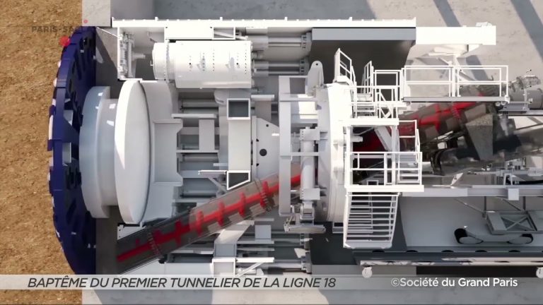 Yvelines | Baptême du premier tunnelier de la Ligne 18