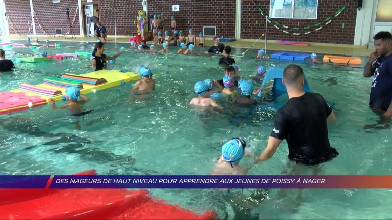 Yvelines | Des nageurs de haut niveau présents pour apprendre aux jeunes de Poissy à nager