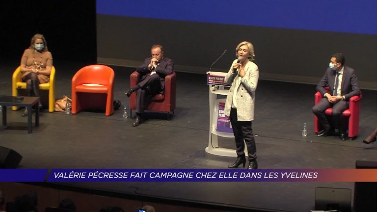 Yvelines | Valérie Pécresse fait campagne chez elle dans les Yvelines