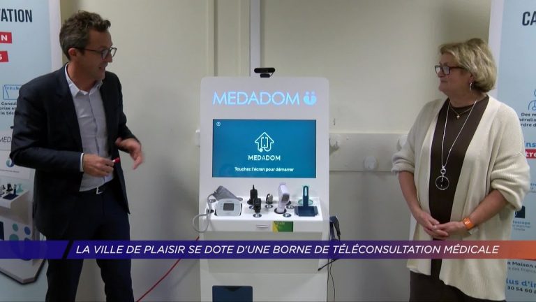 Yvelines | La ville de Plaisir se dote d’une borne de téléconsultation médicale