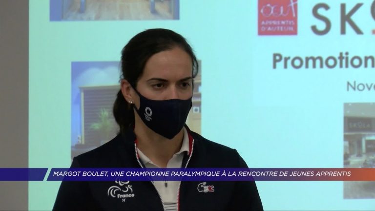 Yvelines | Margot Boulet, une championne paralympique à la rencontre de jeunes apprentis