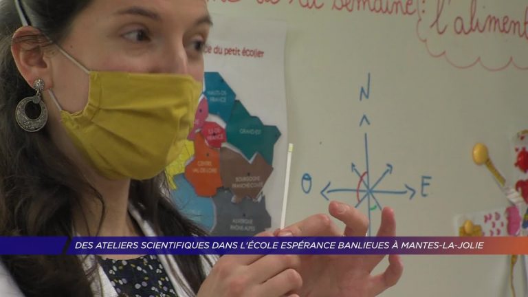 Yvelines | Des ateliers scientifiques dans l’école « Espérance Banlieues » de Mantes-la-Jolie