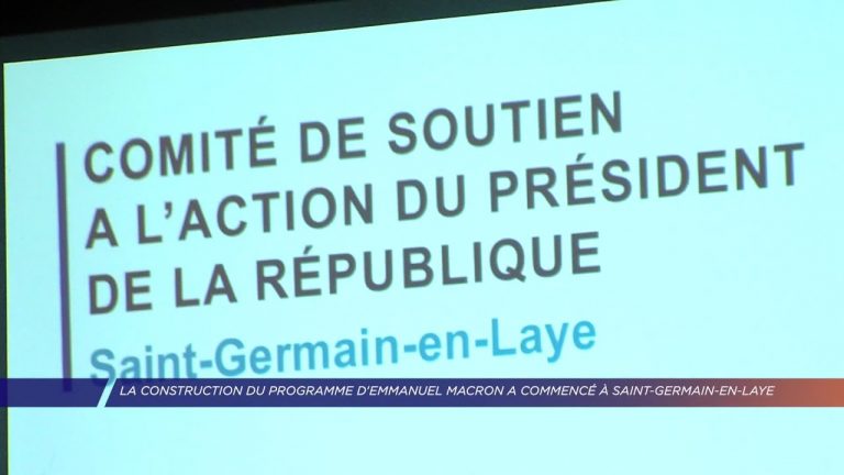 Yvelines | La construction du programme d’Emmanuel Macron a commencé à Saint-Germain-en-Laye