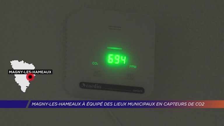 Yvelines | Magny-les-Hameaux a équipé des lieux municipaux en capteurs de CO2