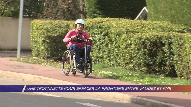 Yvelines | Une trottinette pour effacer la frontière entre valides et PMR