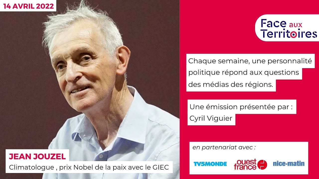 Jean Jouzel, climatologue, prix Nobel de la paix avec le GIEC, face aux territoires.