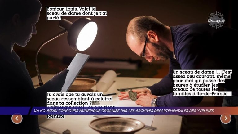 Yvelines | Un nouveau concours numérique organisé par les archives départementales des Yvelines