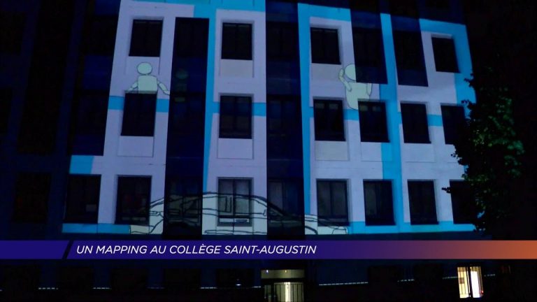 Yvelines | Yvelines | Un mapping au collège Saint-Augustin de Saint-Germain-en-Laye