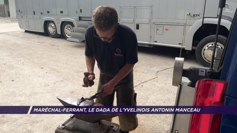 Yvelines | Maréchal-ferrant, le dada de l’Yvelinois Antonin Manceau