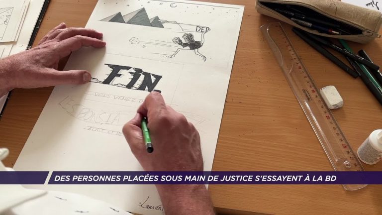 Yvelines | Des personnes placées sous main de justice s’essayent à la BD