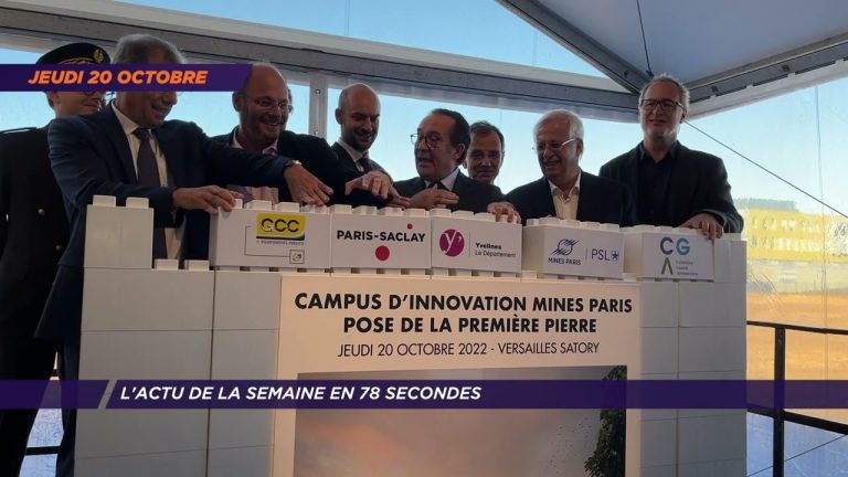 Yvelines | L’actu de la semaine en 78 secondes (17-21 octobre 2022)