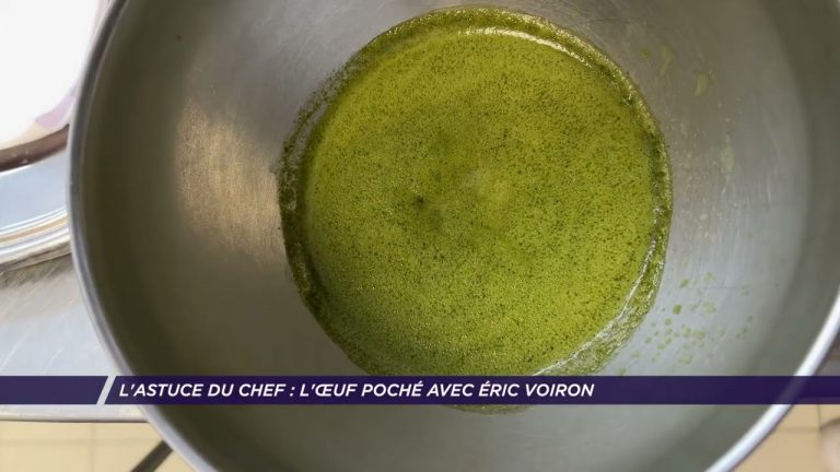 Yvelines | L’astuce du chef : l’oeuf poché avec Éric Voiron