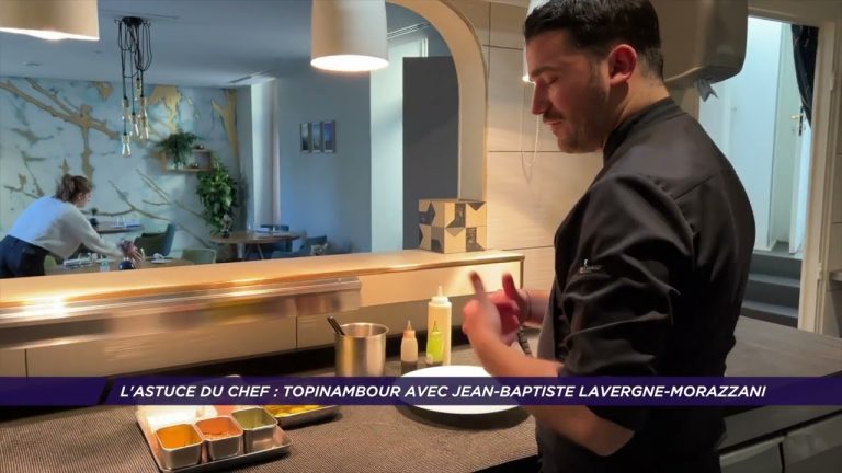 Yvelines | L’astuce du chef : topinambour et oeuf fermier avec Jean-Baptiste Lavergne-Morazzani