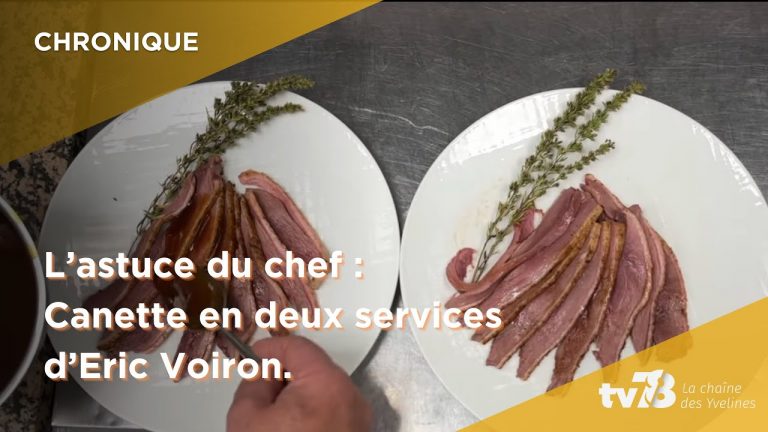 Yvelines | L’astuce du chef : la canette en deux services avec Éric Voiron